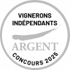 Silver Medal: Le Concours des Vignerons Indpendants 2025