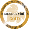 Gold Medaille: Mundus Vini Grand International Wine Award 2023 